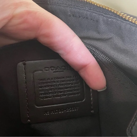 Coach Signature Small Dufflette in Signature Jacquard - Picture 11 of 13